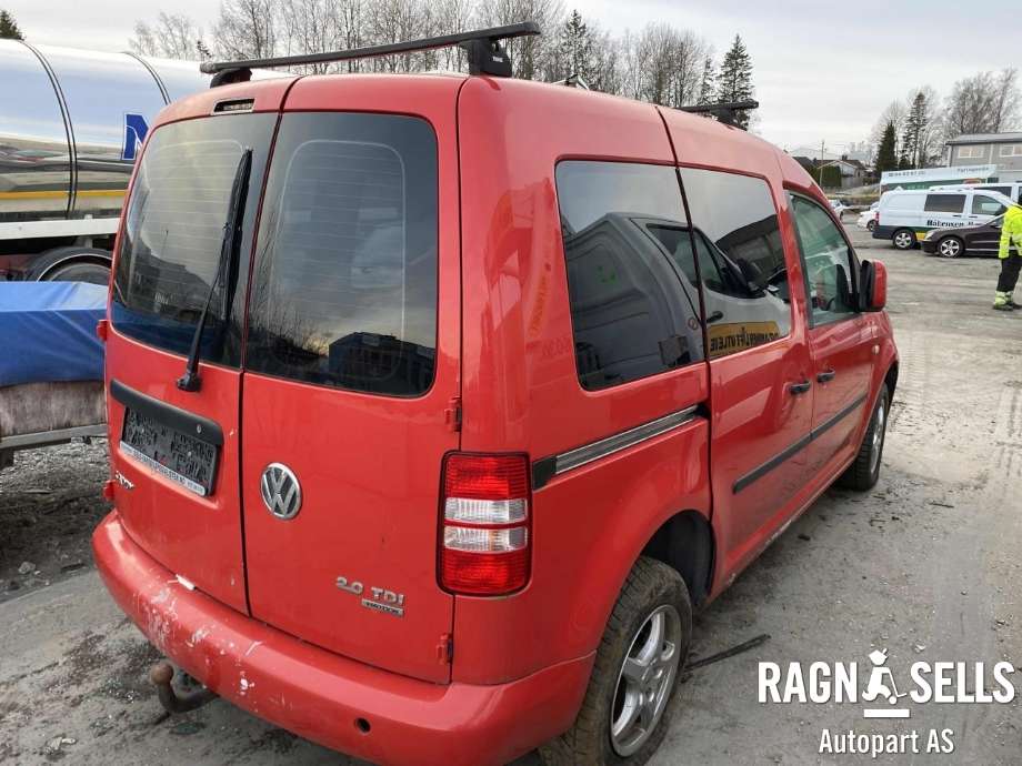 VW Caddy 2010-2015 (Type III, Fase 2) , Motorkode: CFH, Girkassekode: NFQ