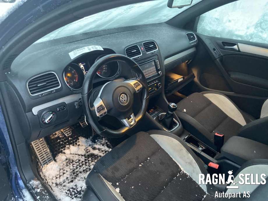 VW Golf VI 2008-2012 , Motorkode: CAX, Girkassekode: MCB