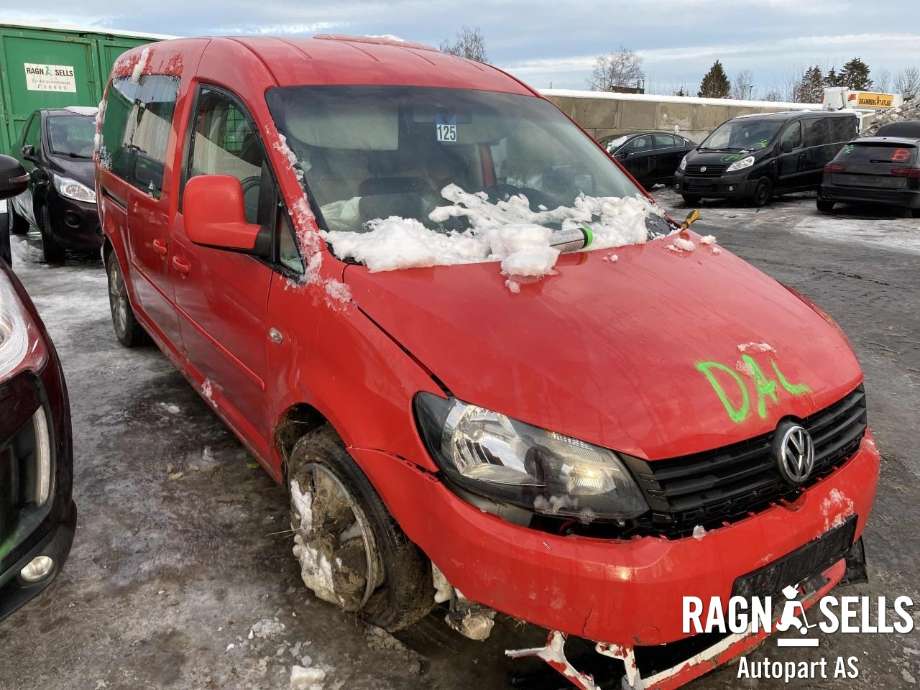 VW Caddy 2010-2015 (Type III, Fase 2) , Motorkode: CAY, Girkassekode: MPV
