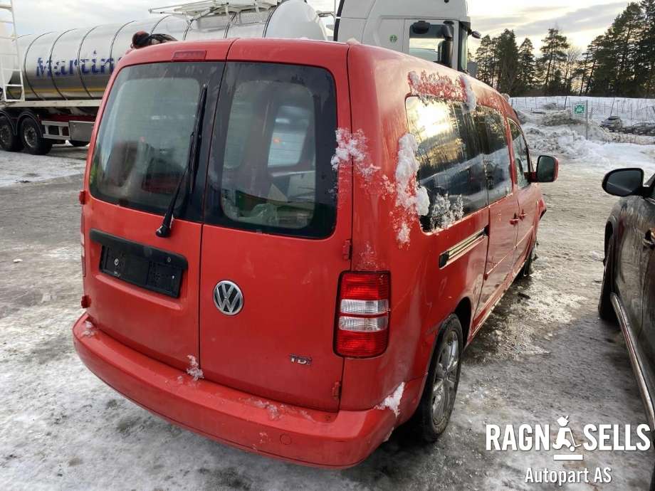 VW Caddy 2010-2015 (Type III, Fase 2) , Motorkode: CAY, Girkassekode: MPV
