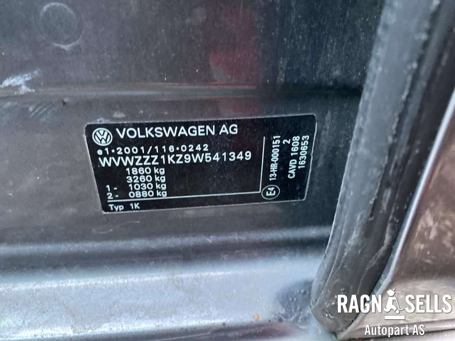 VW Golf VI 2008-2012 , Motorkode: CAV, Girkassekode: LKP