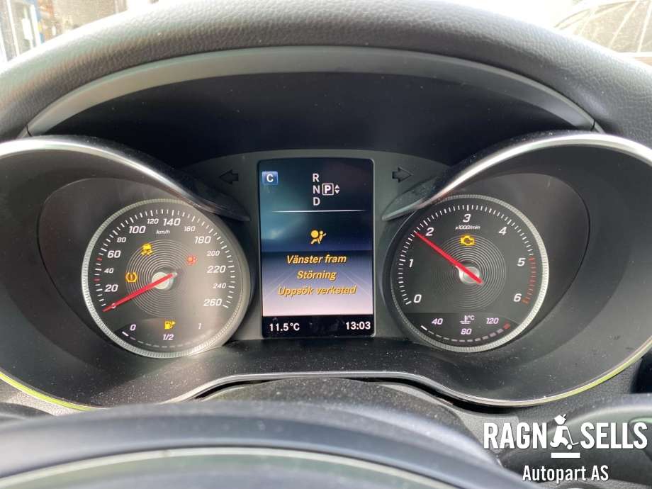 Mercedes C-Klasse 2014-2018 (Fase 1) (W205) (W205), Motorkode: 651921, Girkassekode: 