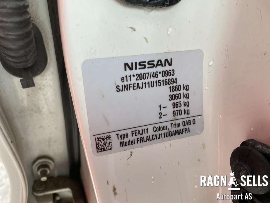 Nissan Qashqai 2014-2021 (Type II) , Motorkode: HRA2, Girkassekode: 