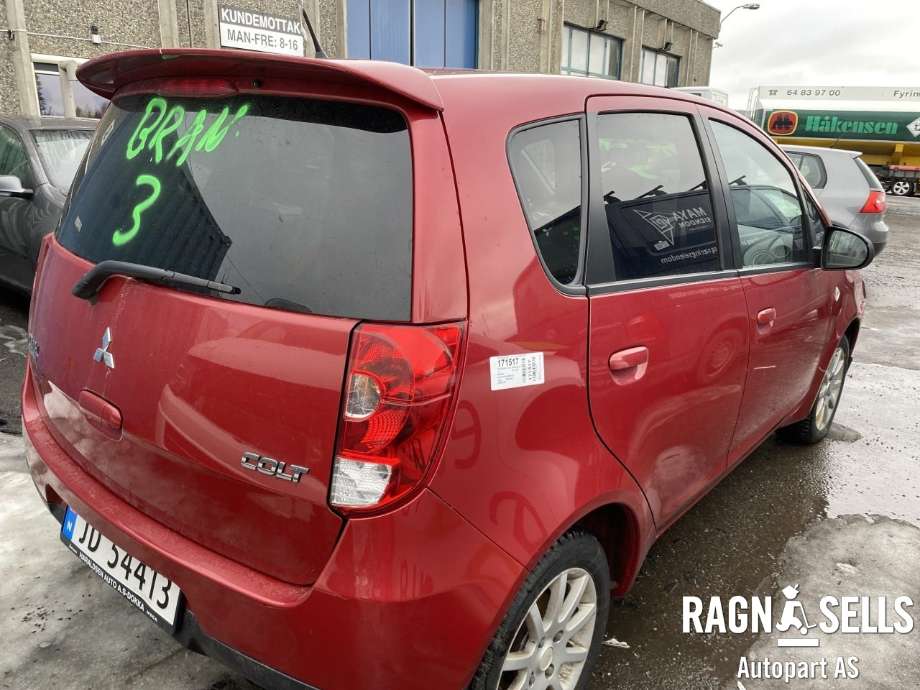 Mitsubishi Colt 2009-2013 (Type VII, Fase 2) , Motorkode: 135930, Girkassekode: 