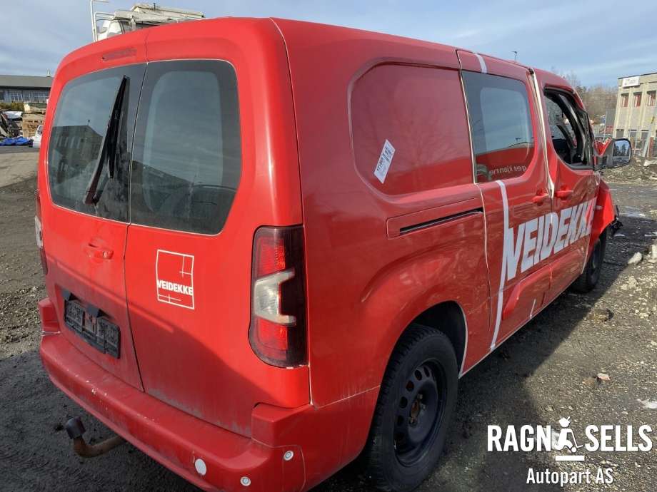 Peugeot Partner 2019-->> (Type III) , Motorkode: YH01, Girkassekode: 