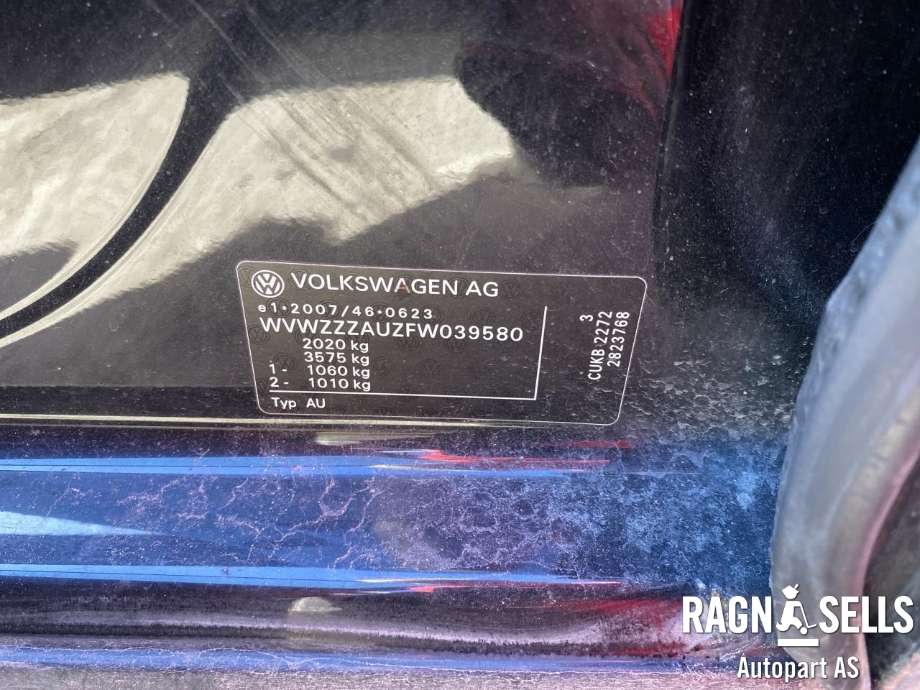 VW Golf VII 2012-2017 (Fase 1) , Motorkode: CUK, Girkassekode: QXW