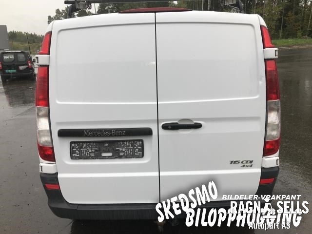 Mercedes Vito/Viano 2010-2014 (Fase 2) (W639) (W639), Motorkode: 646982 51 842365, Girkassekode: 722682 08 171903