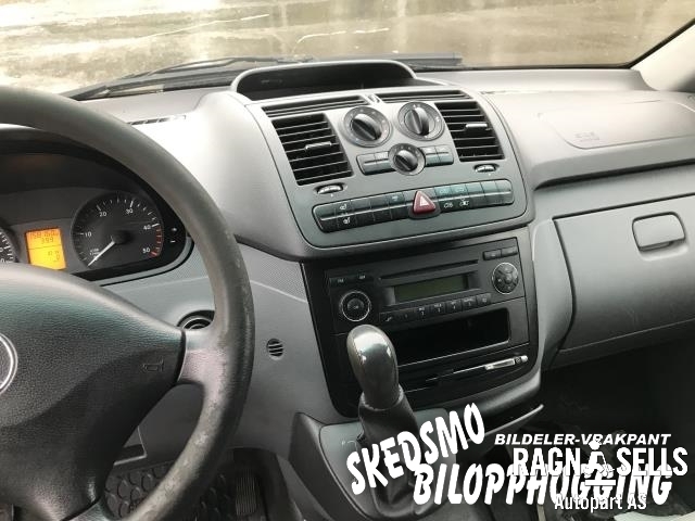 Mercedes Vito/Viano 2010-2014 (Fase 2) (W639) (W639), Motorkode: 646982 51 842365, Girkassekode: 722682 08 171903