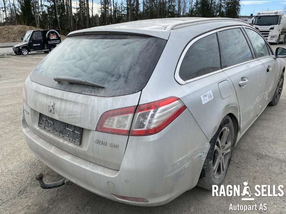 Peugeot 508 2011-2014 (Type I, Fase 1) , Motorkode: 9H05, Girkassekode: BE4R