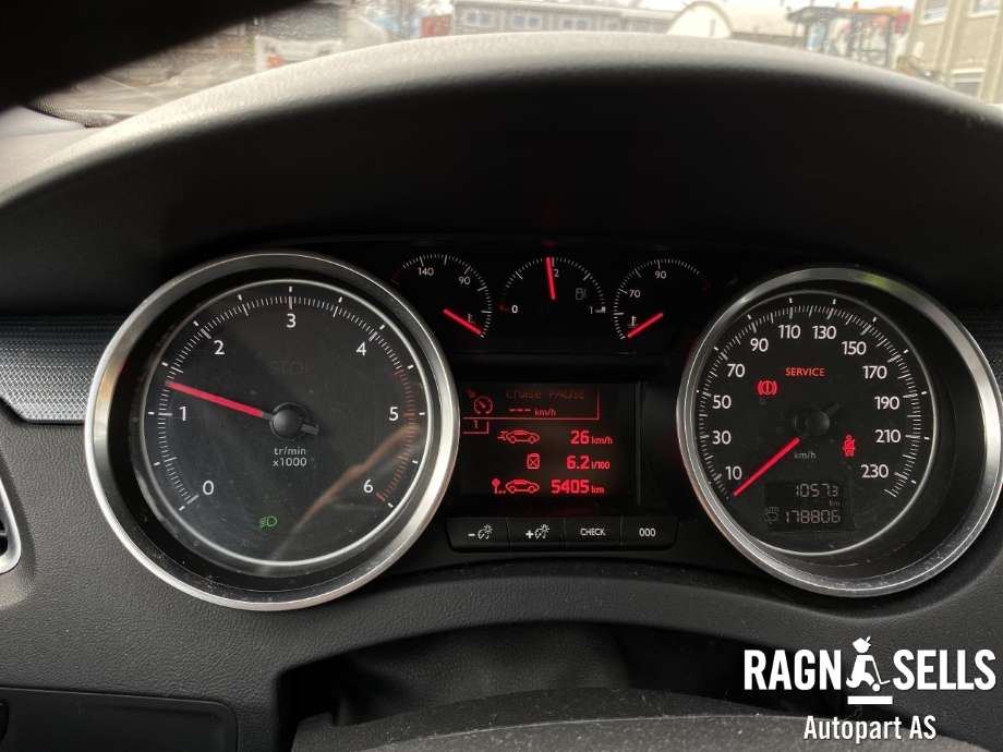 Peugeot 508 2011-2014 (Type I, Fase 1) , Motorkode: 9H05, Girkassekode: BE4R
