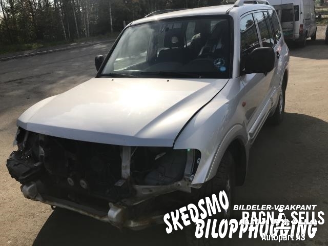 Mitsubishi Pajero 2000-2006 (Type III) , Motorkode: 4D56, Girkassekode: V5M31-6-N