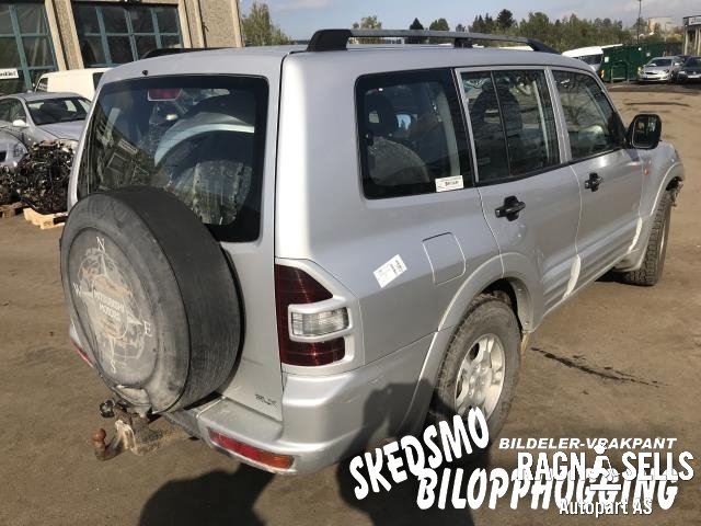 Mitsubishi Pajero 2000-2006 (Type III) , Motorkode: 4D56, Girkassekode: V5M31-6-N