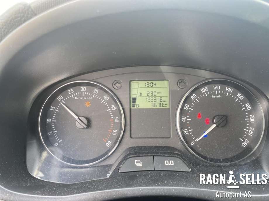 Škoda Fabia 2010-2014 (Type II, Fase 2) , Motorkode: CAY, Girkassekode: KFK