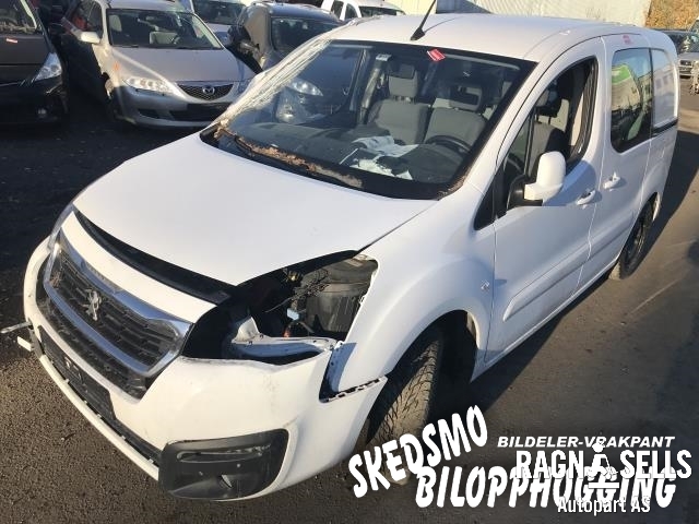 Peugeot Partner 2015-2019 (Type II, Fase 2) , Motorkode: BHY    DV6FD FAP, Girkassekode: STT