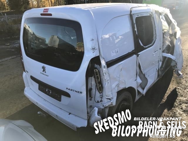 Peugeot Partner 2015-2019 (Type II, Fase 2) , Motorkode: BHY    DV6FD FAP, Girkassekode: STT