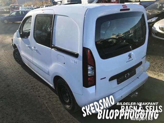 Peugeot Partner 2015-2019 (Type II, Fase 2) , Motorkode: BHY    DV6FD FAP, Girkassekode: STT