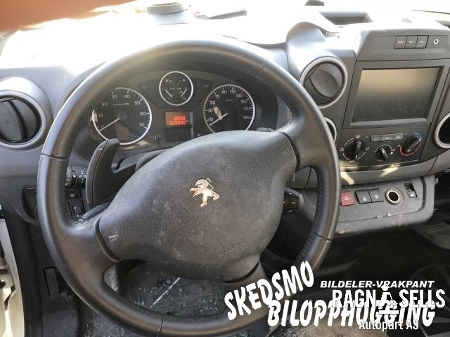Peugeot Partner 2015-2019 (Type II, Fase 2) , Motorkode: BHY    DV6FD FAP, Girkassekode: STT