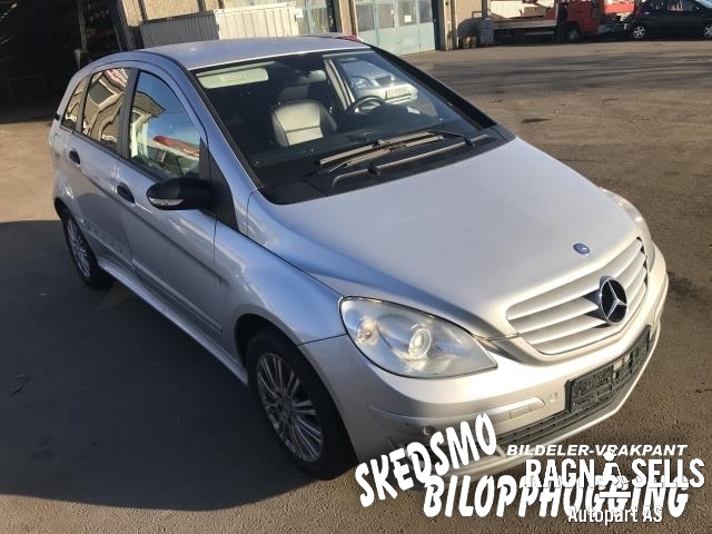 Mercedes B-Klasse 2005-2008 (Fase 1) (W245) (W245), Motorkode: 640940, Girkassekode: 722800 00 330926