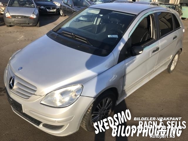 Mercedes B-Klasse 2005-2008 (Fase 1) (W245) (W245), Motorkode: 640940, Girkassekode: 722800 00 330926