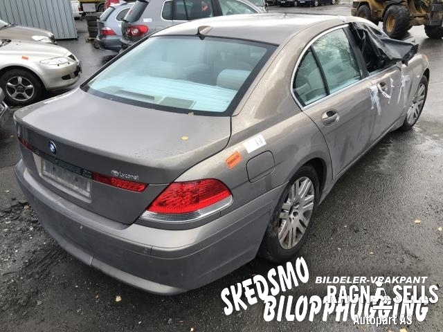 BMW 7-Serie 2000-2008 (E65/E66/E67/E88) (E65/E66/E67/E88), Motorkode: N62-B36A, Girkassekode: GA6HP26Z