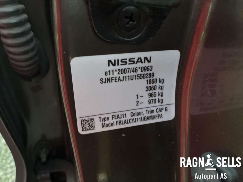 Nissan Qashqai 2014-2021 (Type II) , Motorkode: HRA2, Girkassekode: