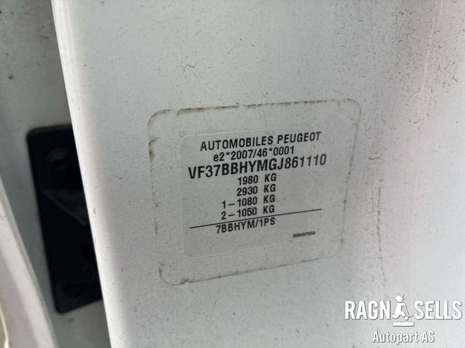 Peugeot Partner 2015-2019 (Type II, Fase 2) , Motorkode: BH02, Girkassekode: 