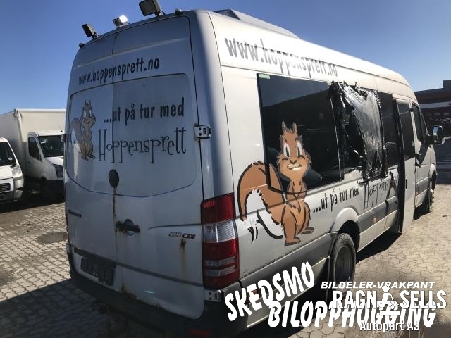 Mercedes Sprinter 2006-2013 (Fase 1) (906) (906), Motorkode: 642992 40 482499, Girkassekode: 722683 7 027824