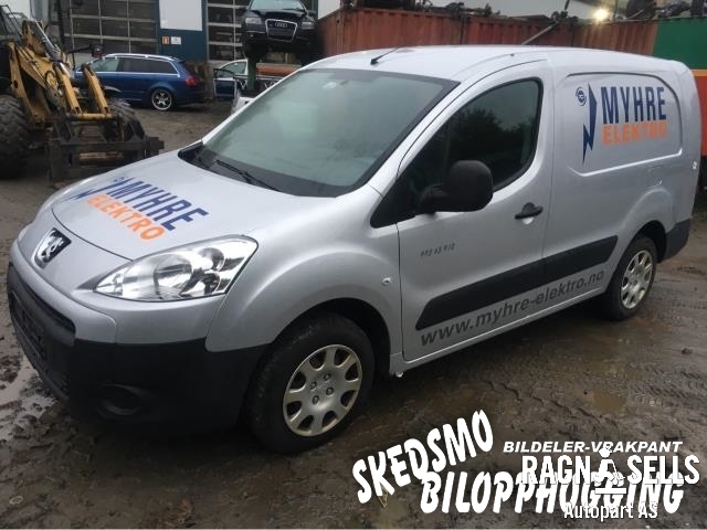 Peugeot Partner 2008-2015 (Type II, Fase 1) , Motorkode: 9HF, Girkassekode: 