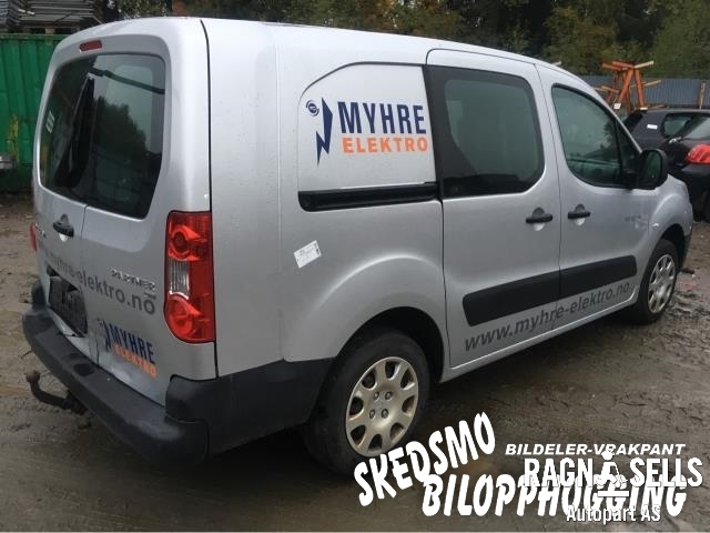 Peugeot Partner 2008-2015 (Type II, Fase 1) , Motorkode: 9HF, Girkassekode: 