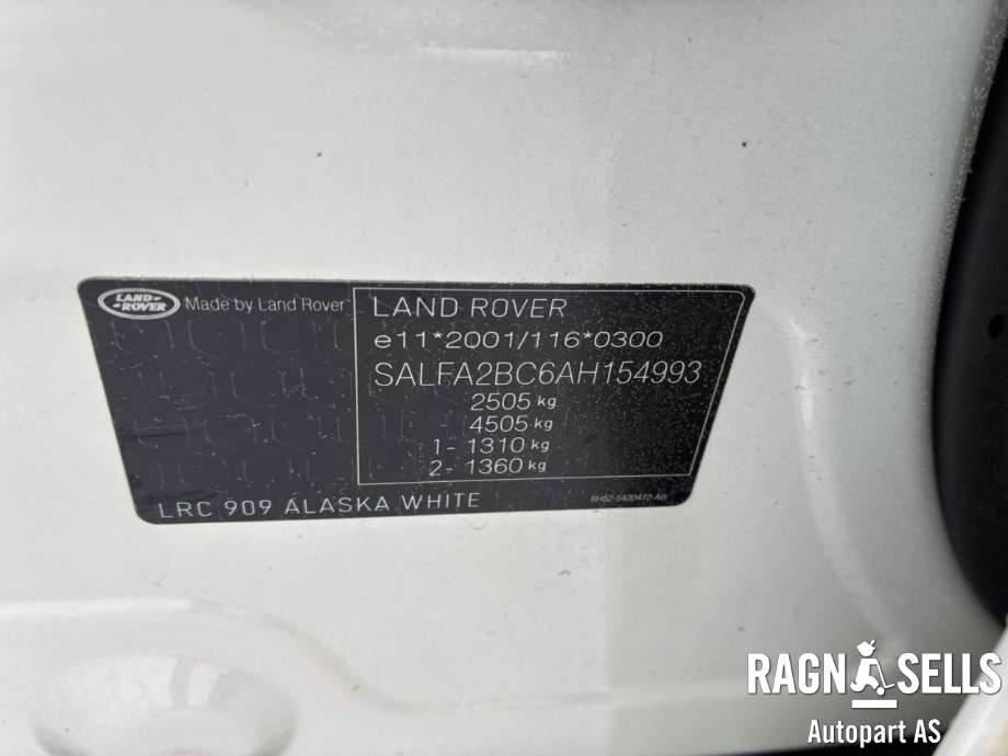 Land Rover Freelander 2007-2014 (Type II) , Motorkode: 224DT, Girkassekode: 
