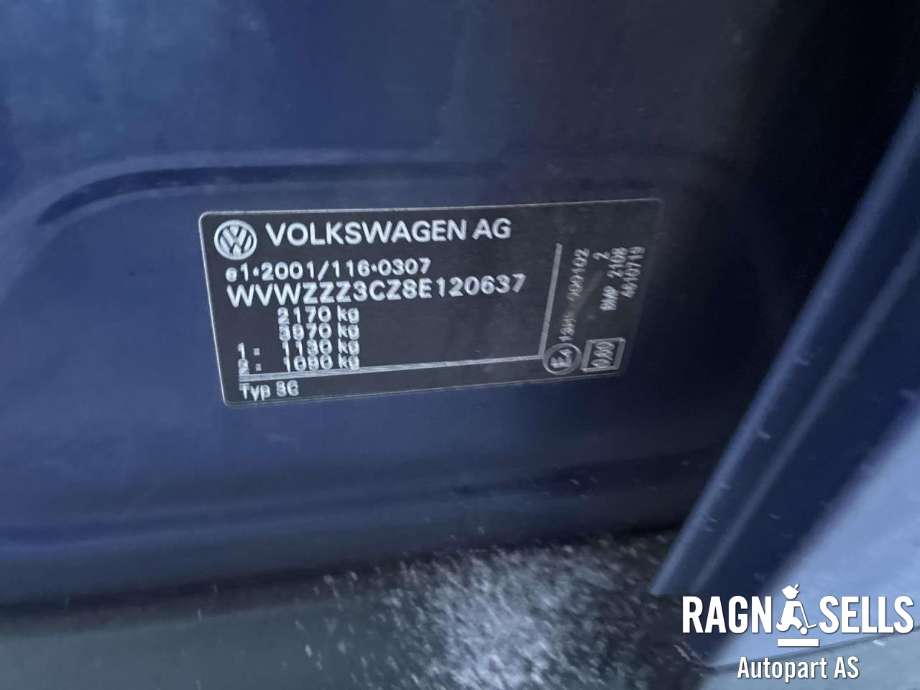 VW Passat 2005-2010 (B6) (B6), Motorkode: BMP, Girkassekode: 