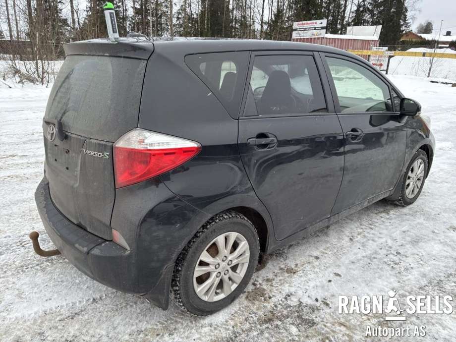 Toyota Verso-S 2011-2015 (COMBI) (COMBI), Motorkode: 1NR-FE, Girkassekode: