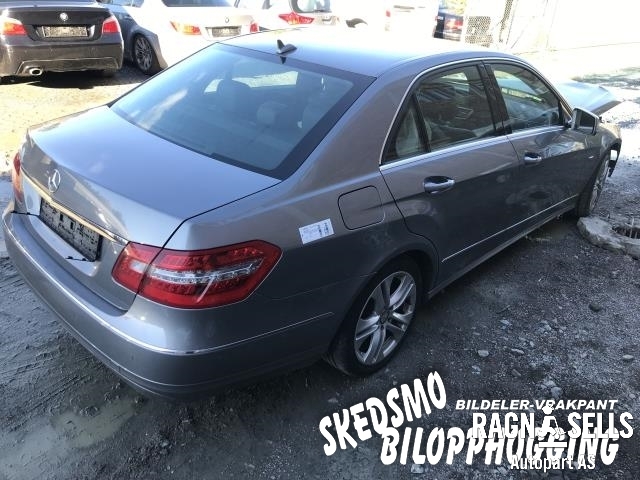 Mercedes E-Klasse 2009-2013 (Fase 1) (W212) (W212), Motorkode: 651924, Girkassekode: 722646 07 755506