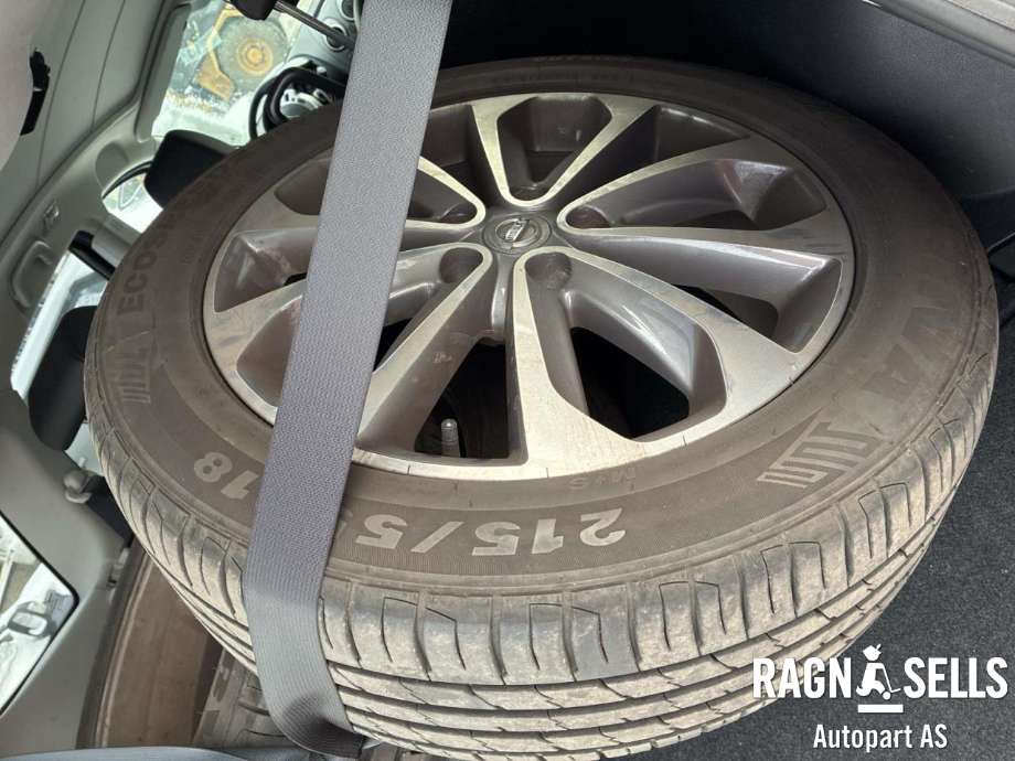 Nissan Qashqai 2010-2014 (Type I, Fase 2) , Motorkode: R9M, Girkassekode: 