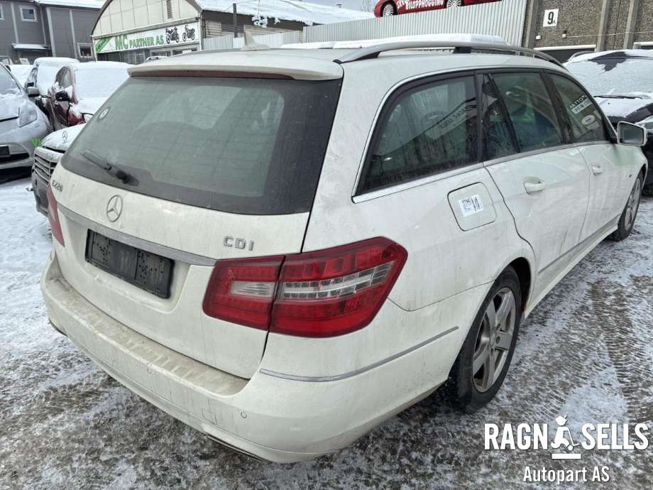 Mercedes E-Klasse 2009-2013 (Fase 1) (W212) (W212), Motorkode: 651924, Girkassekode: 722908