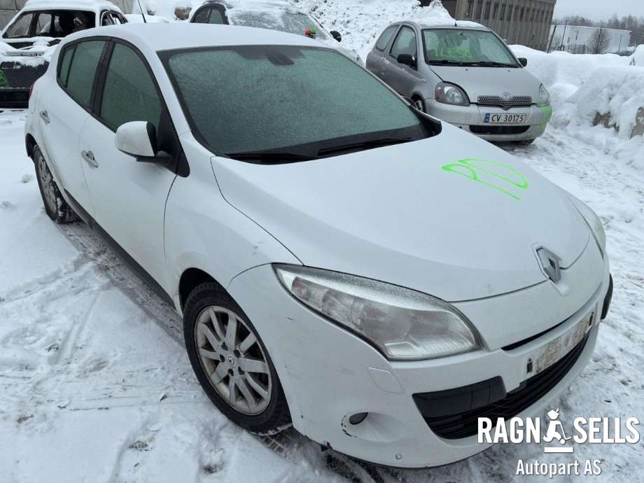 Renault Megane 2009-2016 Type III , Motorkode: K9K J8, Girkassekode: 