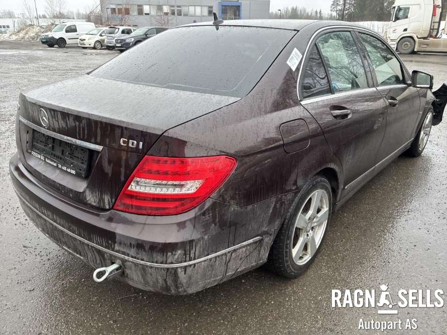 Mercedes C-Klasse 2007-2011 (Fase 1) (W204) (W204), Motorkode: D651913, Girkassekode: D722996
