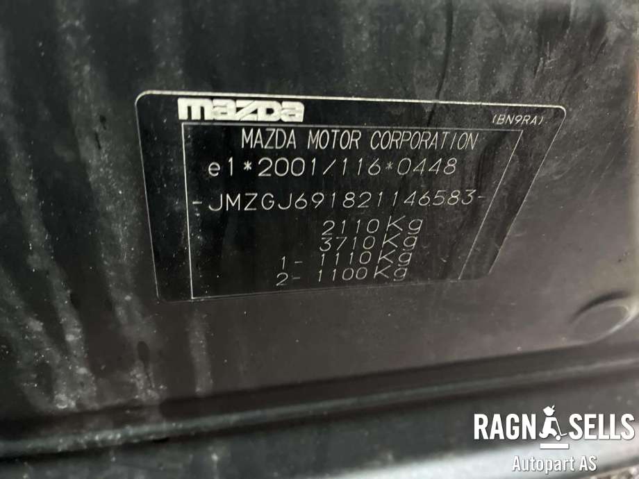 Mazda 6, 2013-2015 (Type III, Fase 1)  delebil , Motorkode: SH