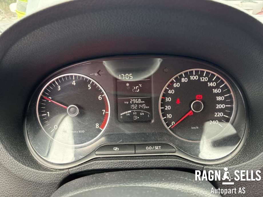 VW Polo, 2009-2014 (Type V, Fase 1)  delebil , Motorkode: CBZ, Girkassekode: MFX