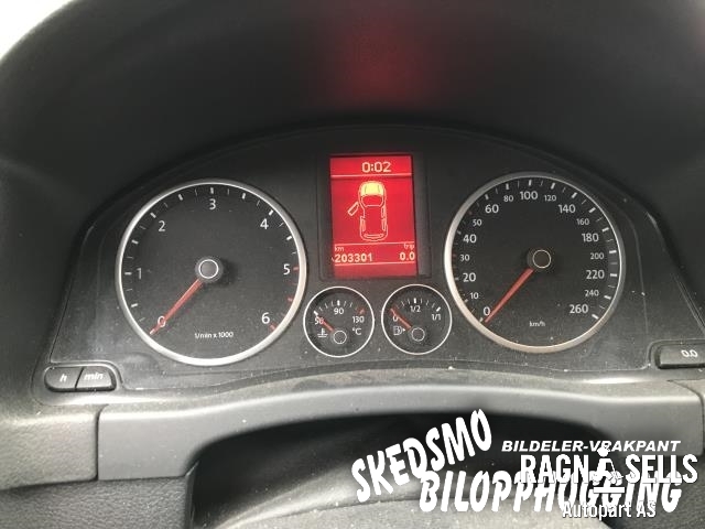 VW Tiguan 2007-2011 (Type I, Fase 1) , Motorkode: CBAB, Girkassekode: JBG