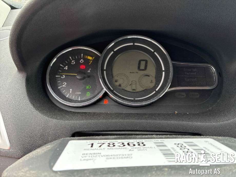 Renault Megane 2009-2016 Type III , Motorkode: 131KH, Girkassekode: 