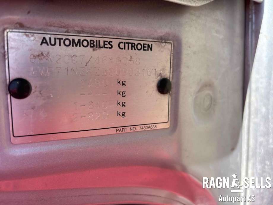 Citroën C-Zero 2011-2020 , Motorkode: Y4F1, Girkassekode: