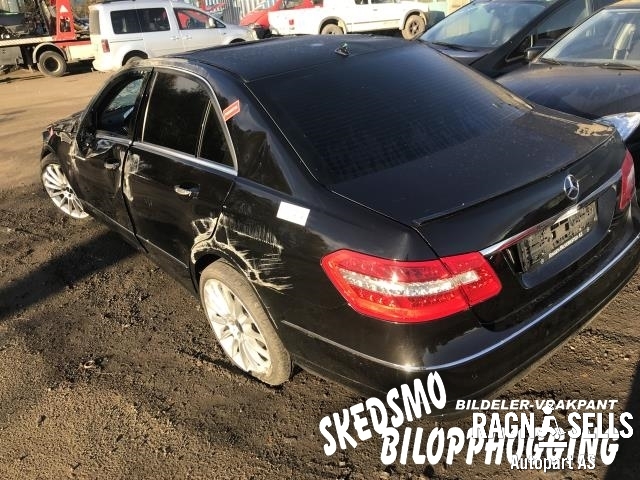 Mercedes E-Klasse 2009-2013 (Fase 1) (W212) (W212), Motorkode: 651924, Girkassekode: 722646 07 932357