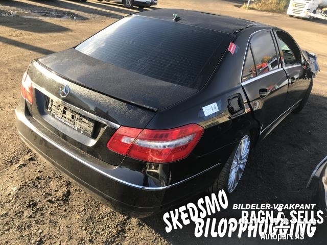 Mercedes E-Klasse 2009-2013 (Fase 1) (W212) (W212), Motorkode: 651924, Girkassekode: 722646 07 932357