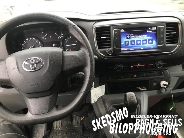 Toyota Proace 2016-->> (Type II) , Motorkode: 3WZ-TV, Girkassekode: