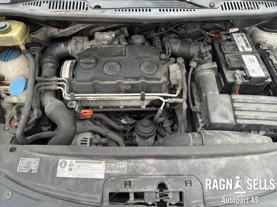 VW Caddy 2010-2015 (Type III, Fase 2) , Motorkode: BLS, Girkassekode: LTM