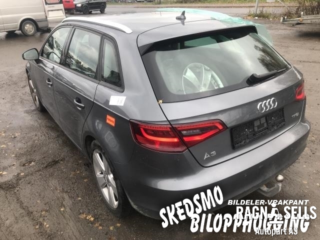 Audi A3 2012-2016 (Type III, Fase 1) , Motorkode: CYVB, Girkassekode: QHV