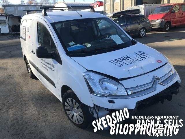 Citroën Berlingo 2008-2015 (Type II, Fase 1) , Motorkode: 9HF    DV6DTED, Girkassekode: BE4R