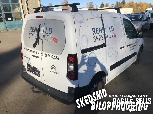 Citroën Berlingo 2008-2015 (Type II, Fase 1) , Motorkode: 9HF    DV6DTED, Girkassekode: BE4R