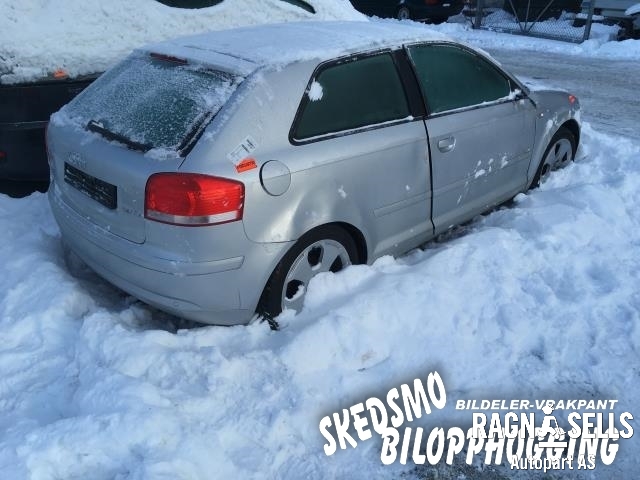 Audi A3 2003-2008 (Type II, Fase 1) , Motorkode: BXE, Girkassekode: JCR